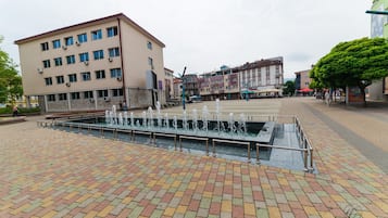 Overnatningsstedets facade