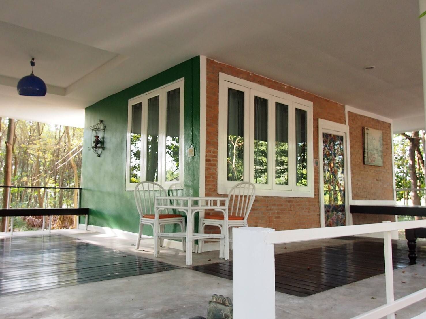 家庭平房, 1 張特大雙人床, 庭院, 花園 | 露台/庭院