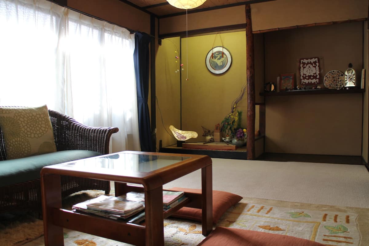 Japanese-Style Triple Room, Shared Bathroom | Down comforters, desk, blackout drapes, rollaway beds