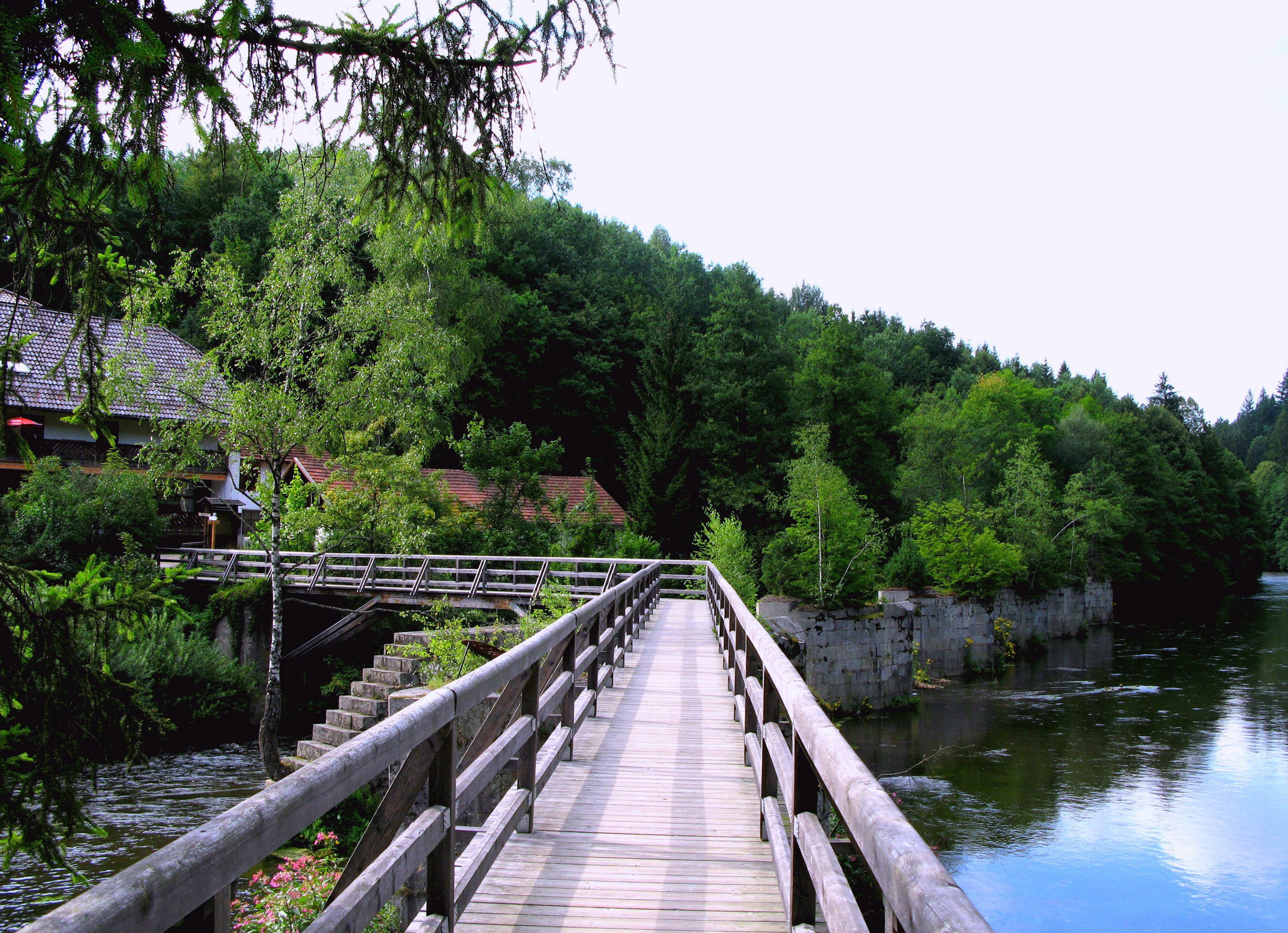 Blick von der Unterkunft