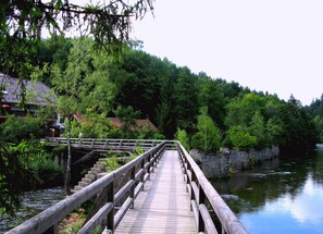 Vue depuis l’hébergement
