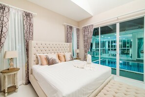 3 bedrooms, blackout curtains, cots/infant beds, free WiFi - Baan Marwin Hua Hin (Hua Hin)