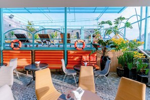 Piscina en la azotea