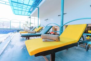 Piscine sur le toit
