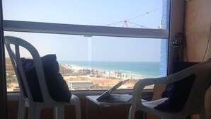 Superior Apartment, 1 Bedroom | Balcony - Cozy Sea View Apartment (Bat Yam)