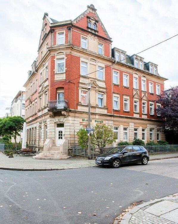 Fachada del alojamiento