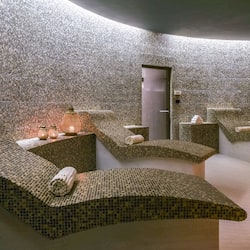Couples treatment rooms, sauna, steam room, Turkish bath
