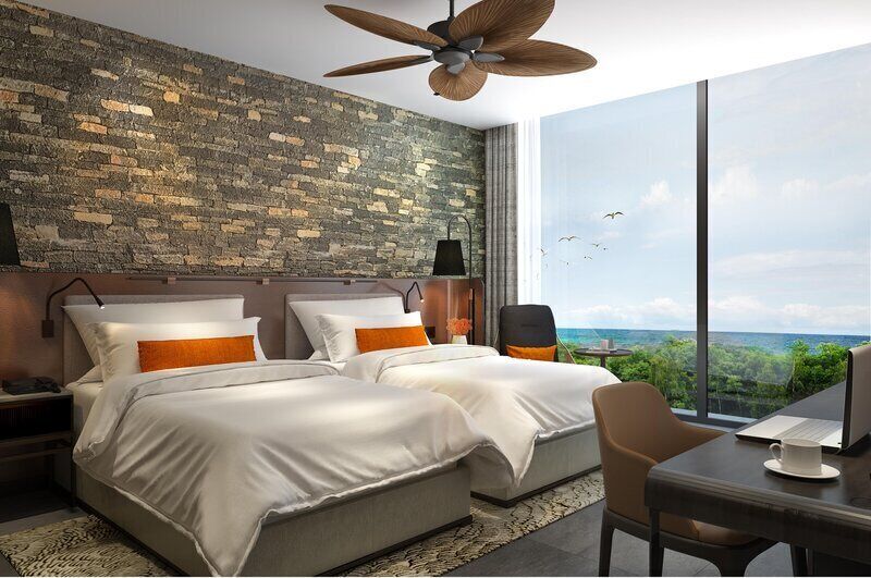 Family Corner Suite Sea View | Premium bedding, Tempur-Pedic beds, minibar (some free items)