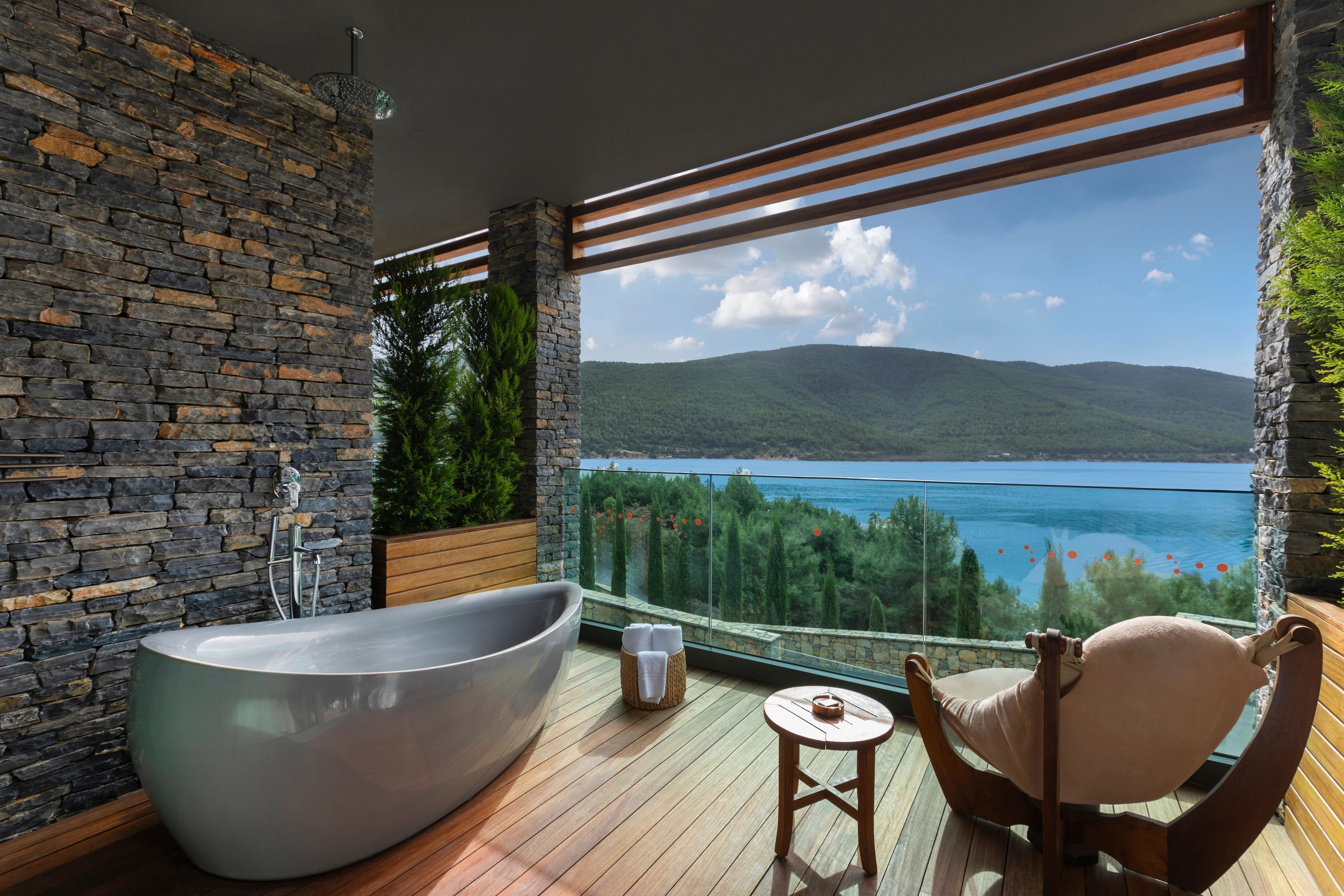 المنطقة المحيطة بالمنشأة