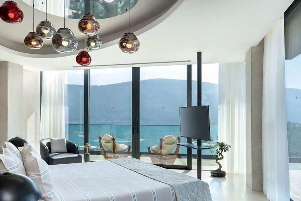 1 habitación, ropa de cama de alta calidad y colchones Tempur-Pedic