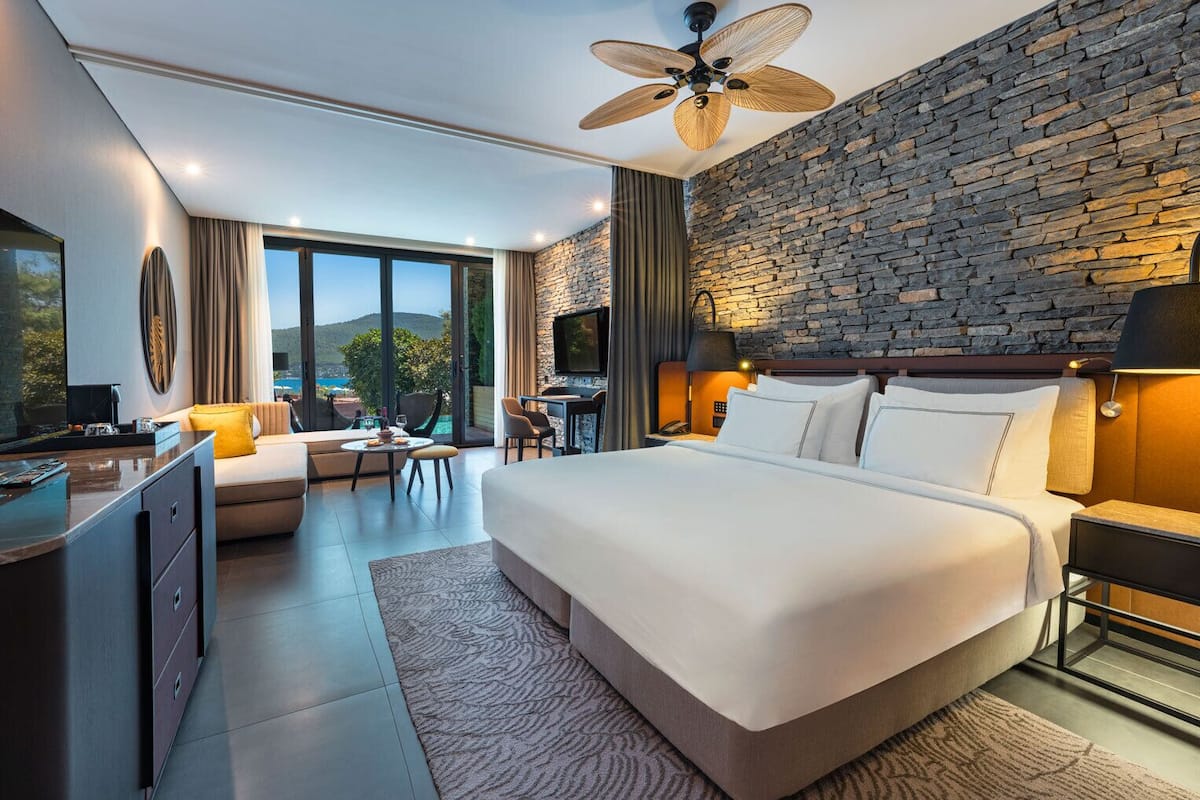 1 habitación, ropa de cama de alta calidad y colchones Tempur-Pedic