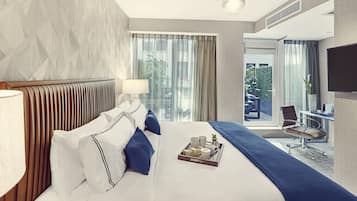 1 slaapkamer, lakens van Egyptisch katoen, luxe beddengoed, donsdekens