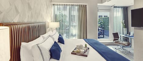 1 Schlafzimmer, BettwÀsche aus Àgyptischer Baumwolle