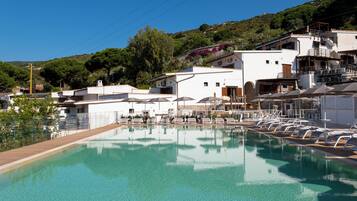 Seasonal outdoor pool