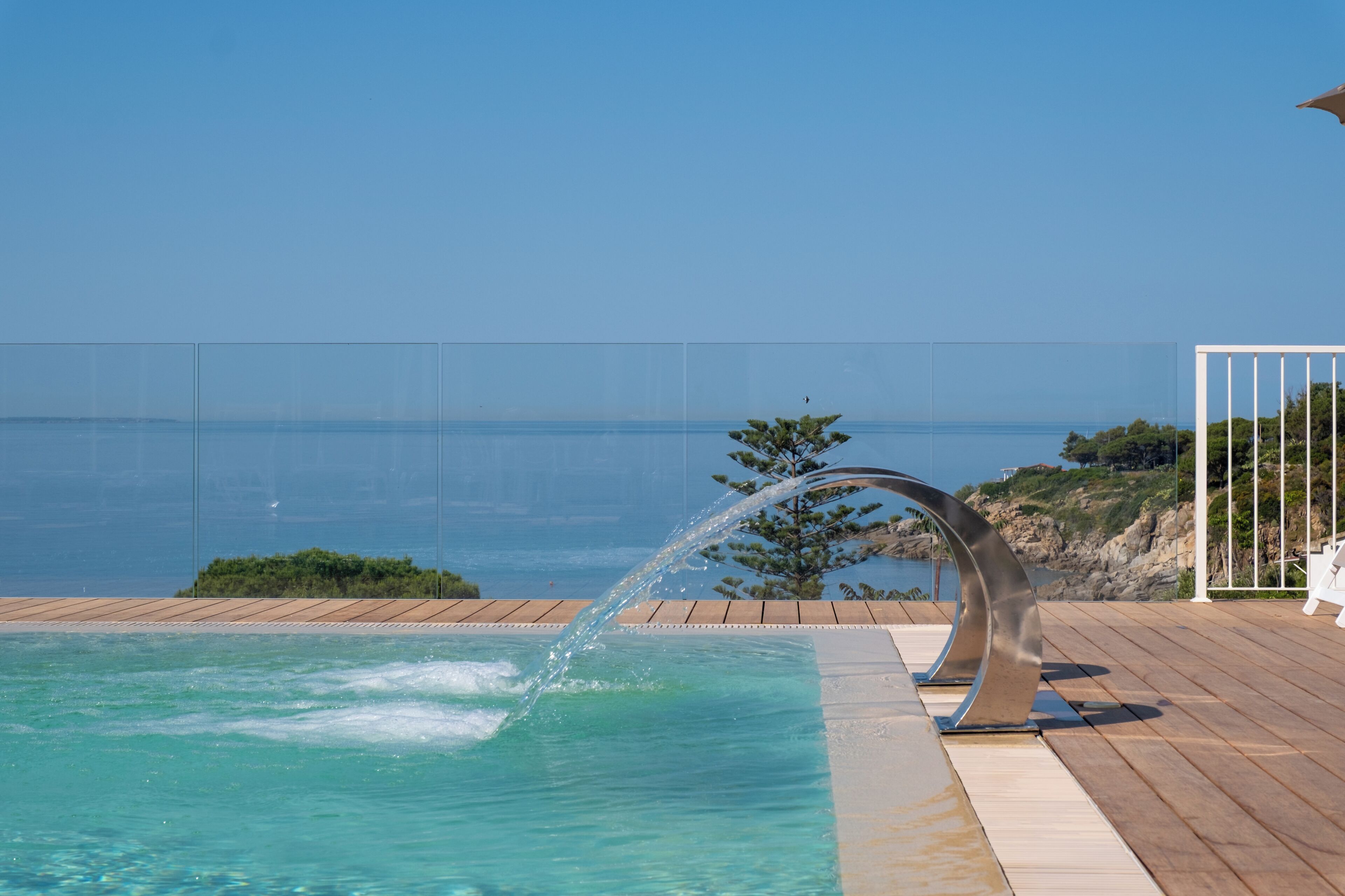 Piscina externa sazonal