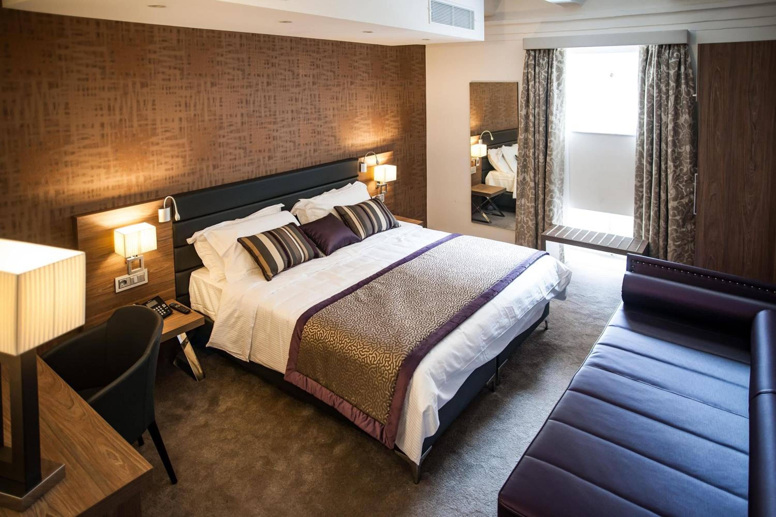 minibar, in-room safe, desk, iron/ironing board