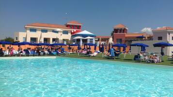 Seasonal outdoor pool