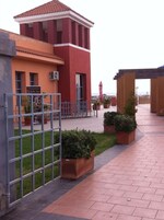 Ingresso della struttura