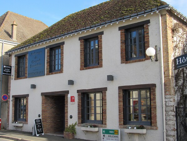 Façade de l’hébergement