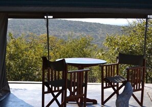 Terrace/patio - Mondjila Safari Camp - Campsite (Outjo)