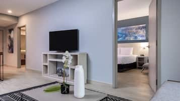 Suite, 1 King-Bett (1 Bedroom) | Wohnzimmer