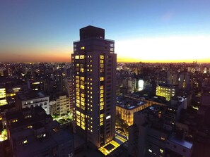 منظر من الجو على ارتفاع عالٍ