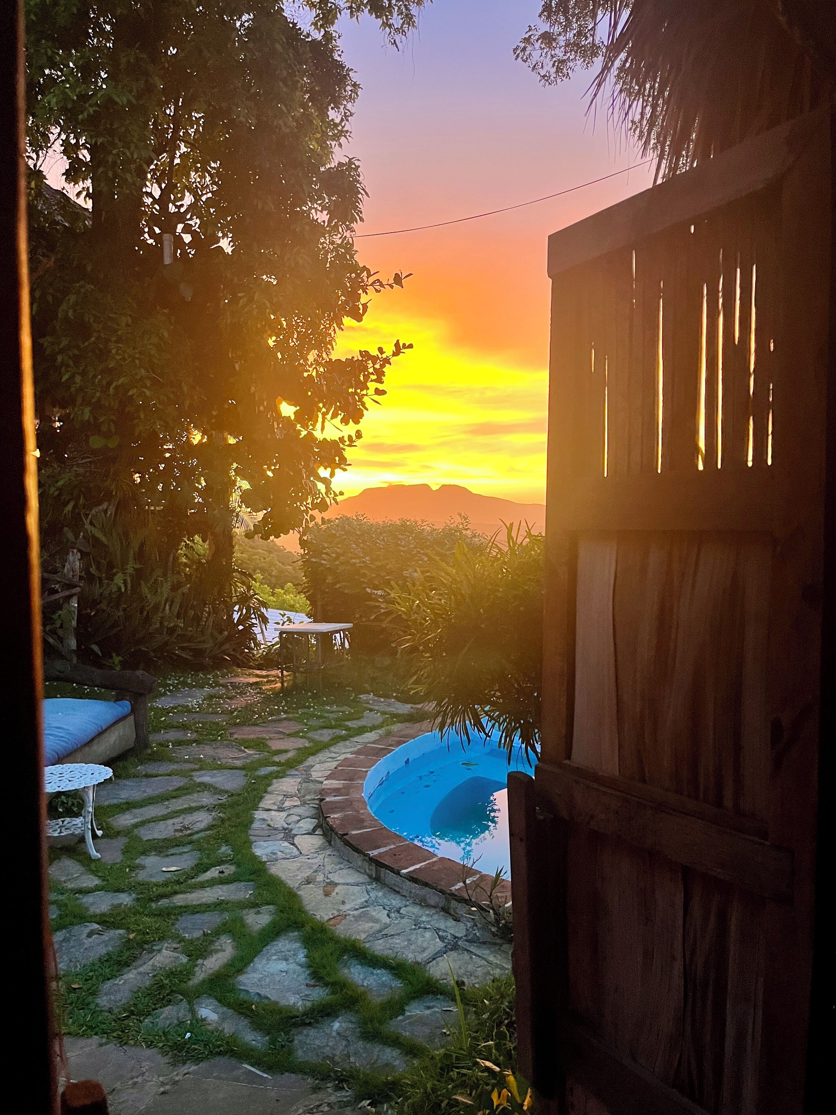 Fassade der Unterkunft