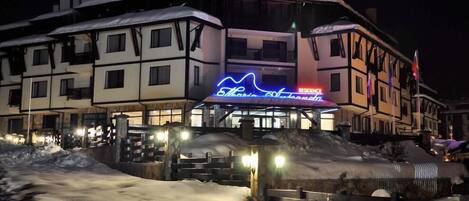 Front of property - evening/night