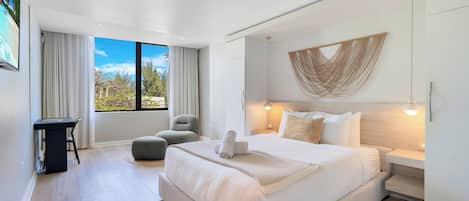 デラックス ルーム クイーンベッド 1 台 パークビュー | 部屋からの景観