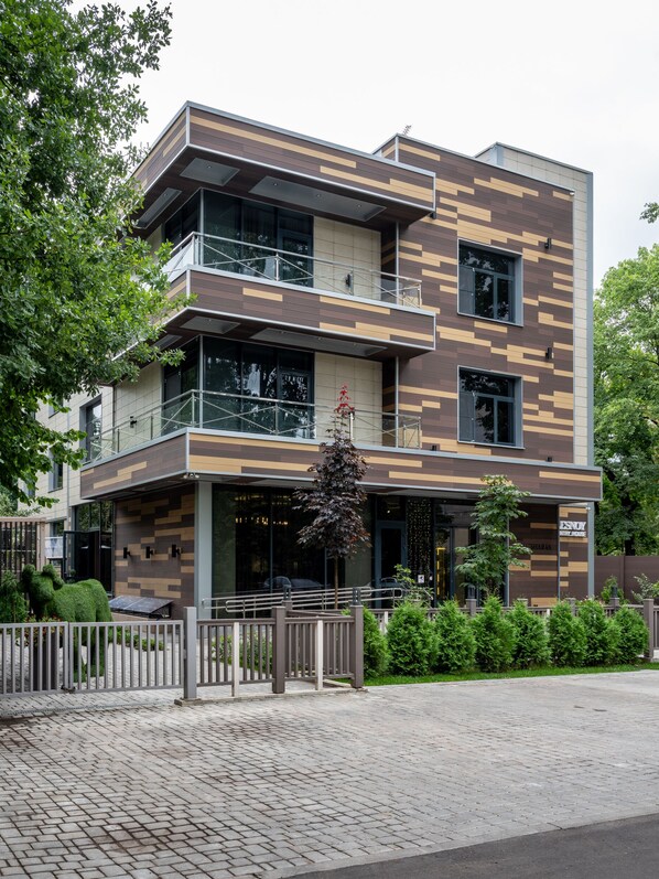 Fachada da propriedade