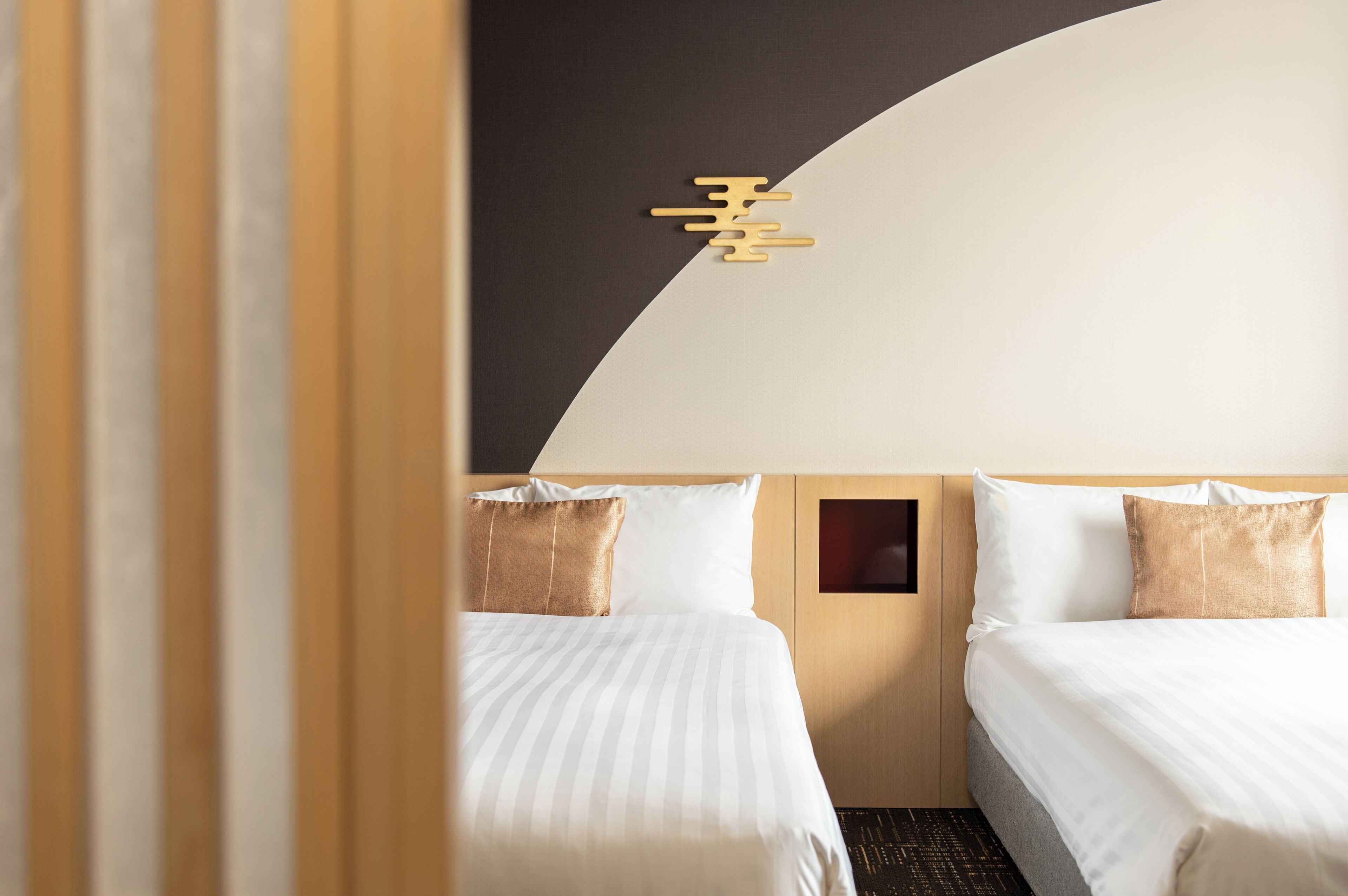 superior twin room | minibar, in-room safe, blackout curtains, iron/ironing board