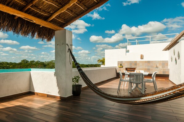 Terrace/patio - IK Zamá Apartments (Tulum)