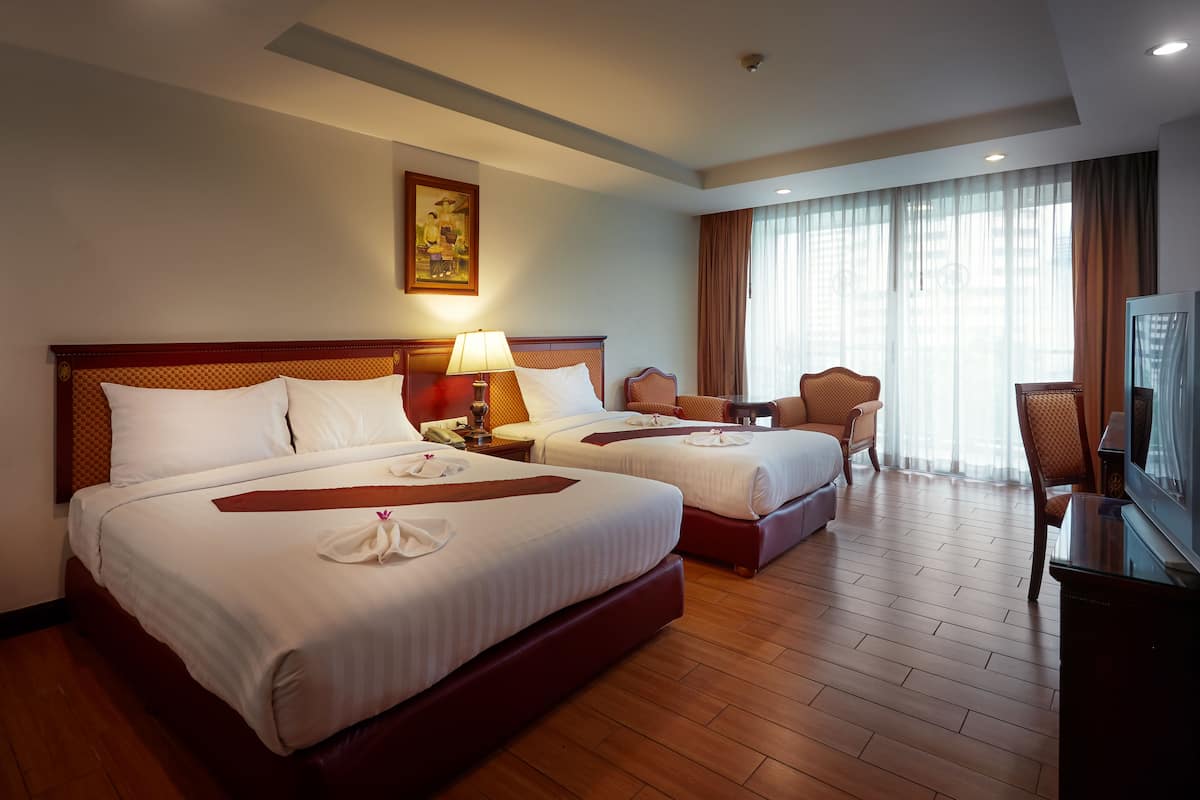 Superior Twin Room | 1 多间卧室、客房内保险箱、办公桌、遮光窗帘