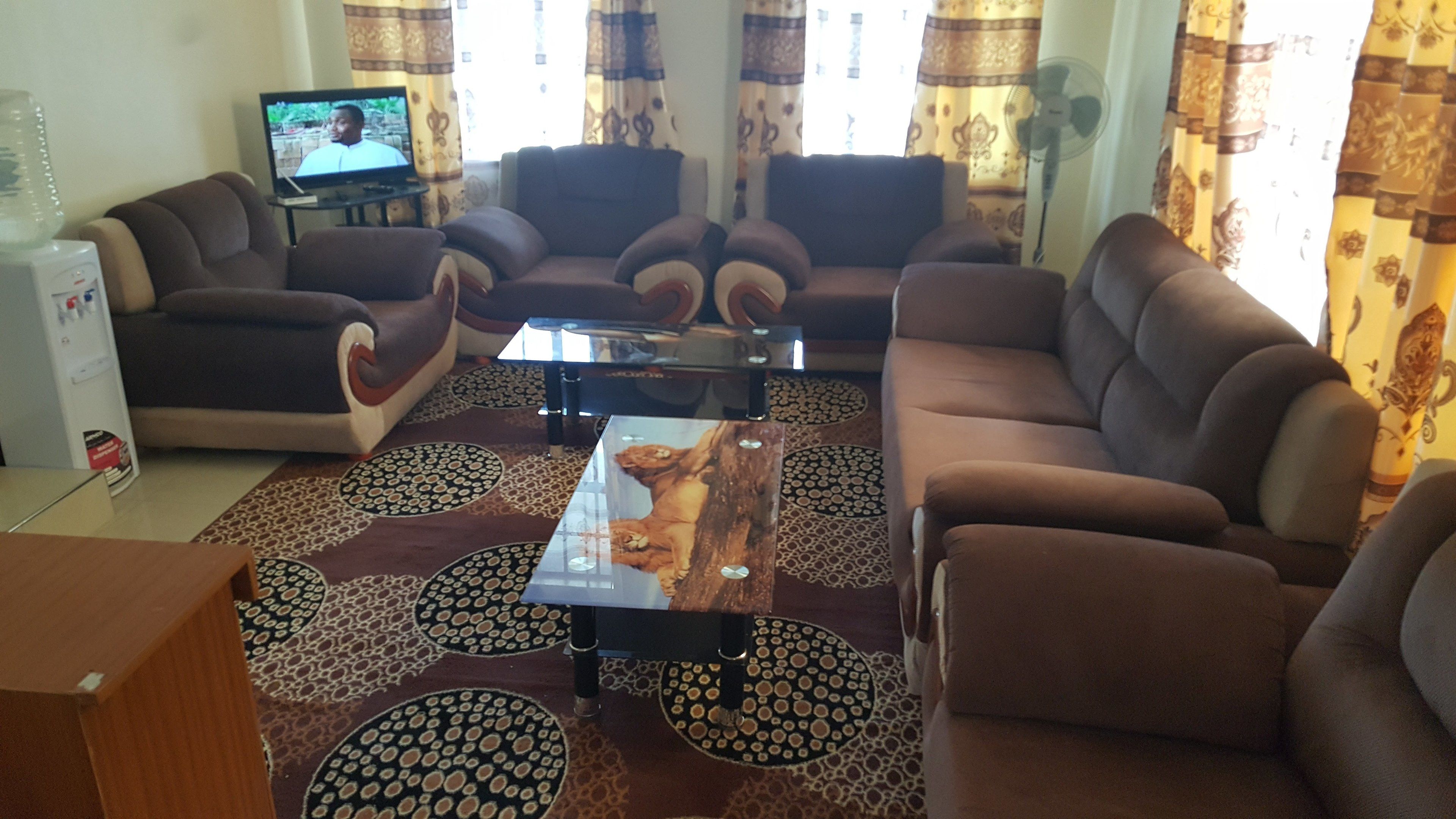 Executive Villa, 3 Bedrooms | Living room | Flat-screen TV