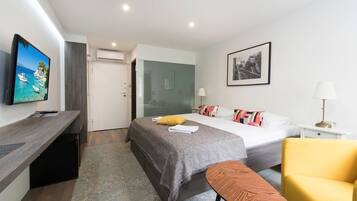 Superior-Doppel- oder -Zweibettzimmer | Minibar, Schreibtisch, schallisolierte Zimmer, Bügeleisen/Bügelbrett