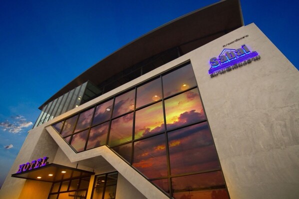 Fachada da propriedade