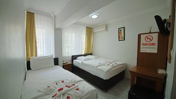 Desk, laptop workspace, iron/ironing board, free WiFi