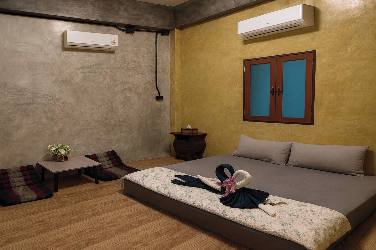 Chambre Double Standard, salle de bains commune