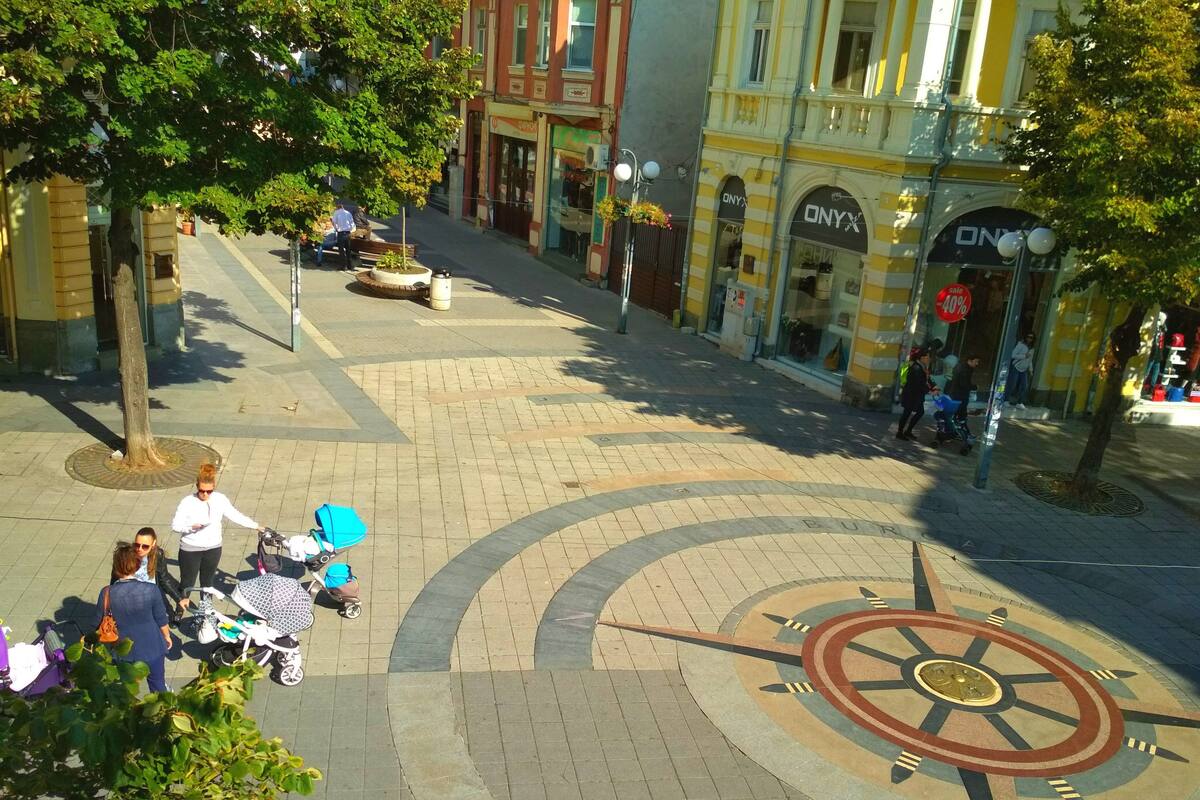 Phòng tập thể Economy, phòng tập thể nam và nữ, quang cảnh thành phố | Quang cảnh từ phòng