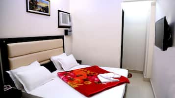 Habitació doble | 1 dormitori, caixa forta a l'habitació i wifi gratuïta