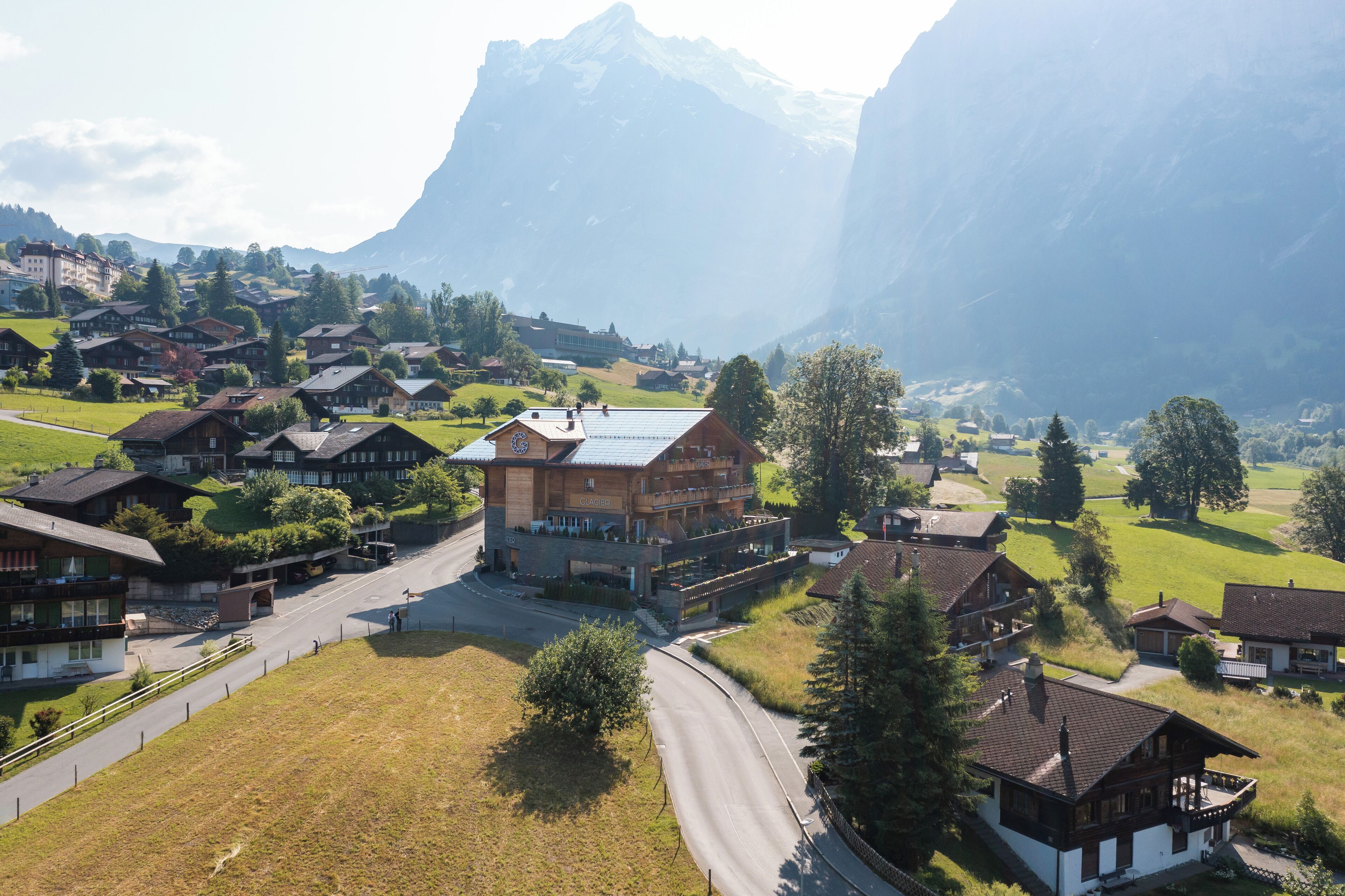 Façade de l’hébergement