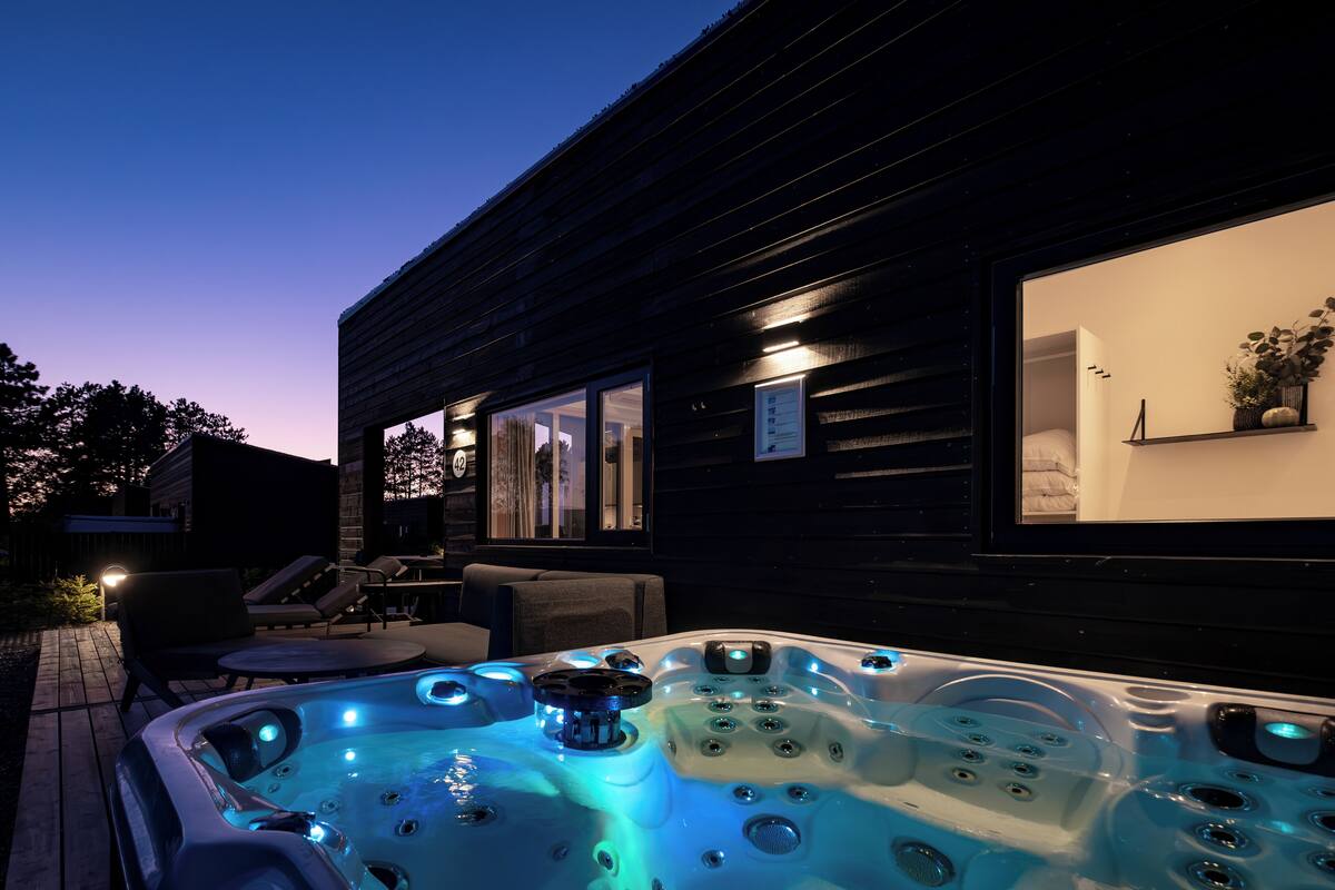 Cabana de luxe | 1 dormitori, wifi gratuïta i roba de llit