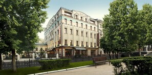 Overnatningsstedets facade