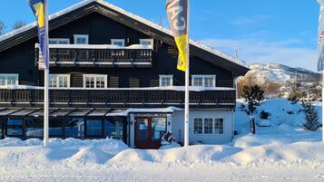 Fassade der Unterkunft