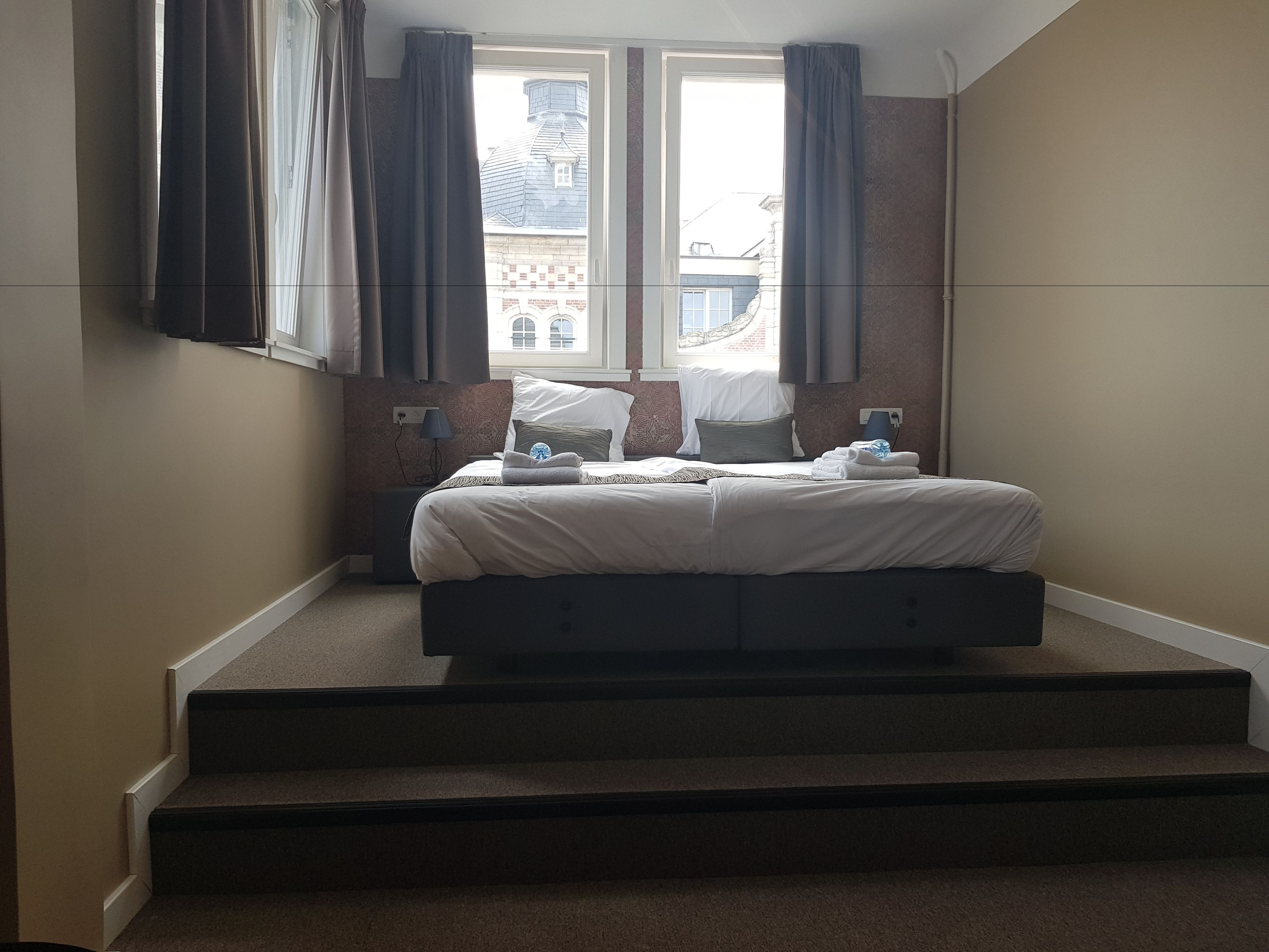 comfort quadruple room, 1 queen bed with sofa bed | free wifi, bed sheets