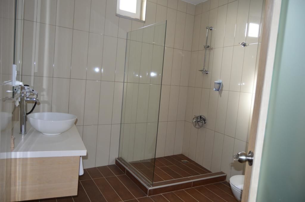 free toiletries, hair dryer, slippers, towels