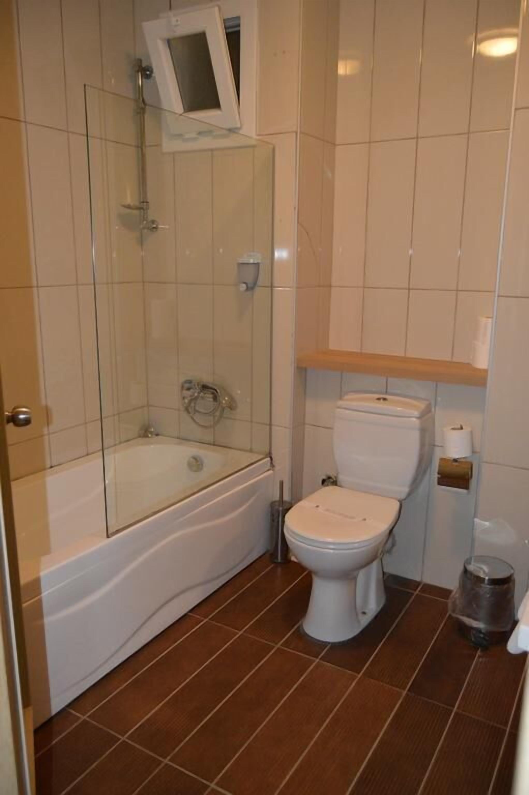 free toiletries, hair dryer, slippers, towels