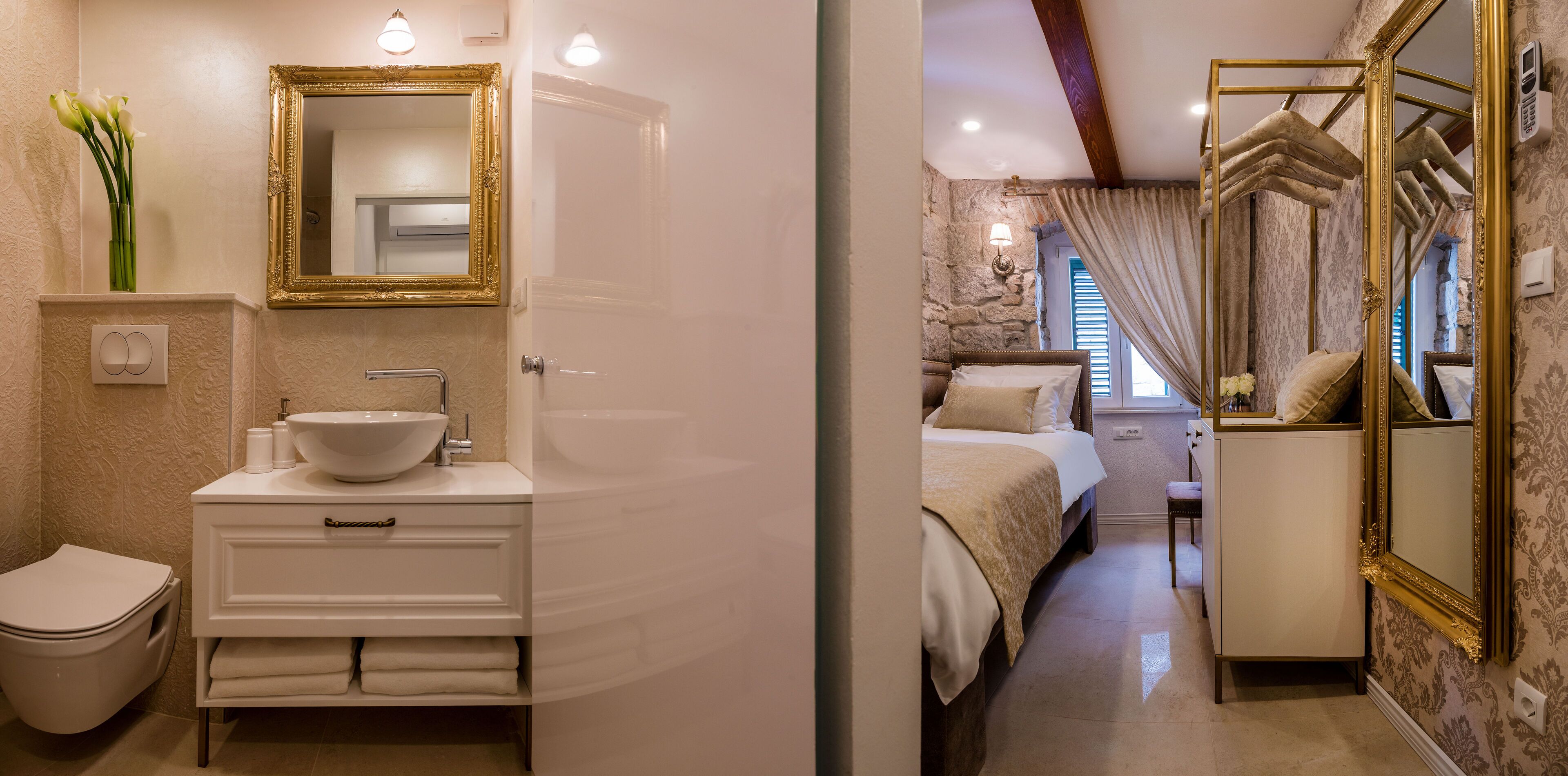 Classic Single Room | Bathroom | Shower, hair dryer, towels