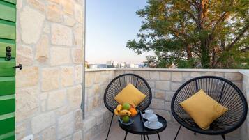 Familien-Ferienhütte, 3 Schlafzimmer, Nichtraucher | Terrasse/Patio