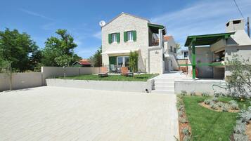 Fassade der Unterkunft